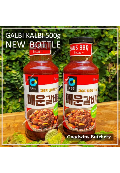 Sauce Daesang GALBI KALBI BBQ SPICY Chung Jung One Korea 500g (new bottle)